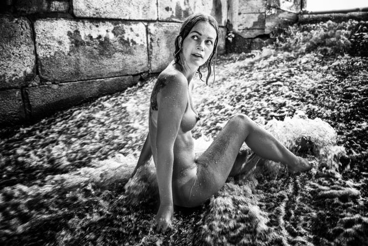 Fotografia zatytułowany „Living water 4” autorstwa Alexander Tarasenkov, Oryginalna praca, Fotografia nie manipulowana