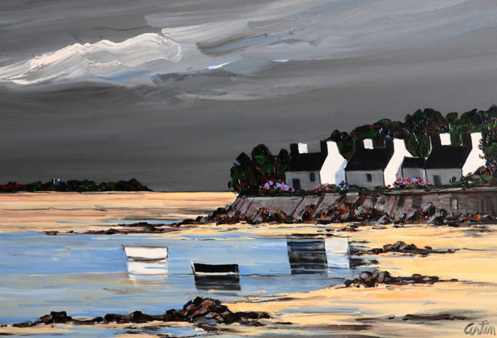 Schilderij getiteld "bretagne-4a.jpg" door Artin, Origineel Kunstwerk