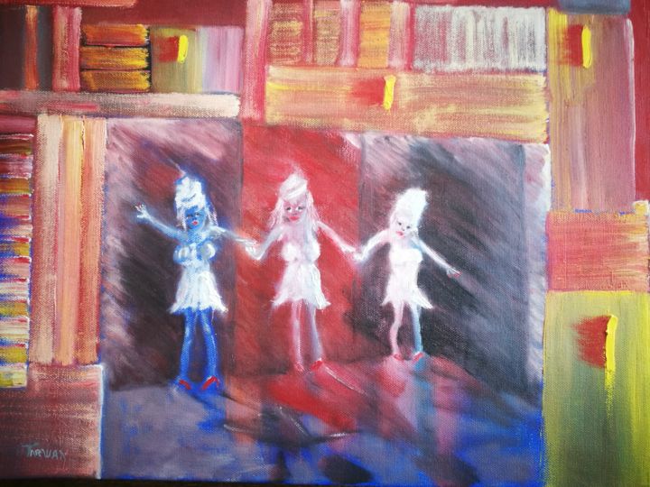 Schilderij getiteld "img-20180121-125844…" door Tarwan, Origineel Kunstwerk, Olie