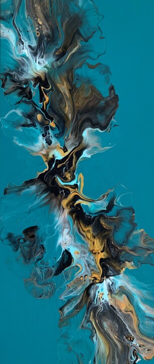 Peinture intitulée "Dancing fantasy Ori…" par Tatiana Malinovscaia, Œuvre d'art originale, Acrylique