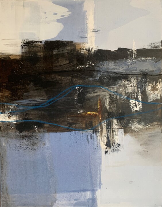 Painting titled "The anticipation of" by Tatiana Malinovscaia, Original Artwork, Acrylic