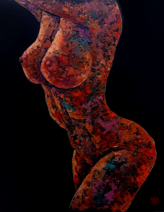 Painting erotic woman The Institute