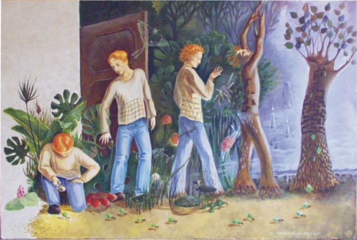 El Enigma De Las Hormigas, Картина - Tatiana Loy | Artmajeur
