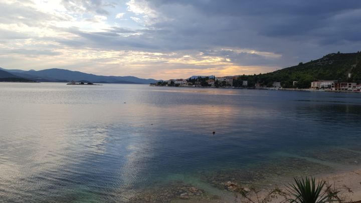 Photography titled "sunset in Croatia" by Tatjana Barova, Original Artwork