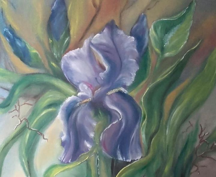 Painting titled "36418803-1839519362…" by Tatjana Malinina, Original Art, Oil