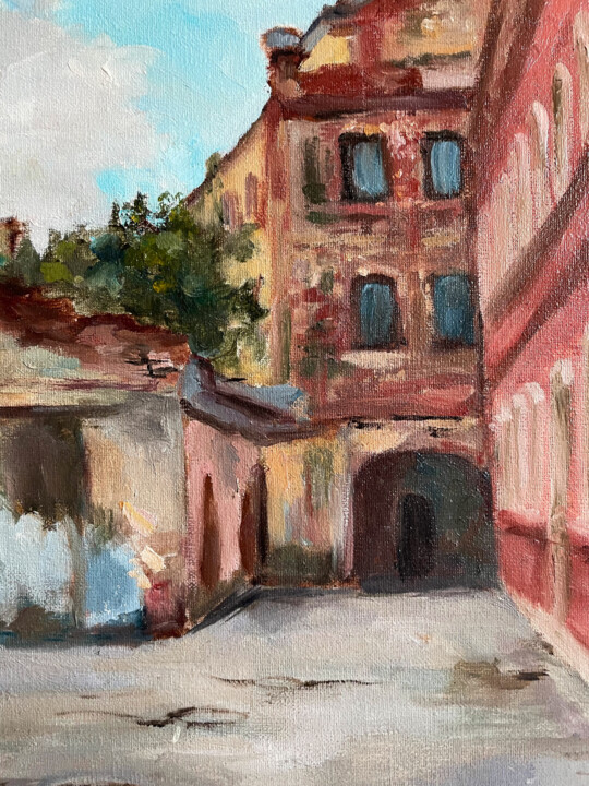Old town Painting by Tati Geo