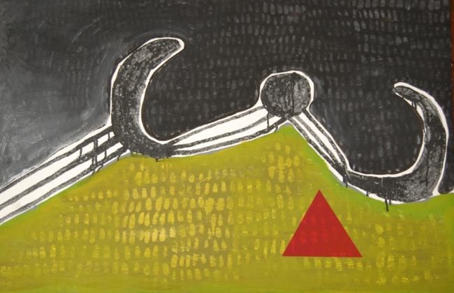 Картина под названием "Untitled" - Al Taylor, Подлинное произведение искусства,