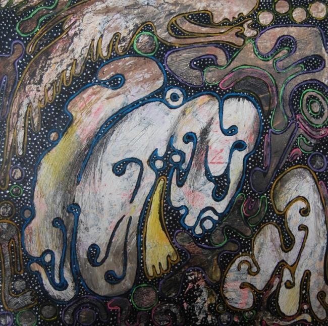 Картина под названием "Untitled" - Al Taylor, Подлинное произведение искусства,