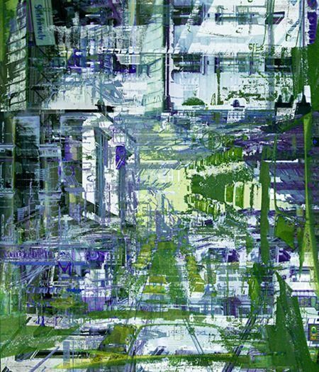 Arts numériques intitulée "Space city" par Thomas Bijon, Œuvre d'art originale