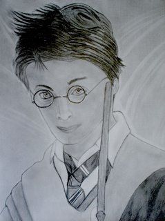 Harry potter desenho realista