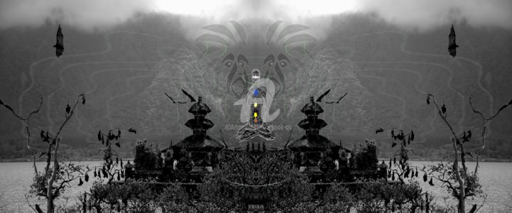 Arts numériques intitulée "-écoute..!!..,J'ai-…" par Tchook.Os, Œuvre d'art originale, Collages