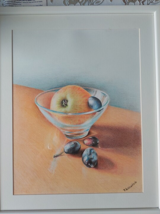 Malarstwo zatytułowany „Still nature” autorstwa Tea Tskhadaia, Oryginalna praca, Ołówek