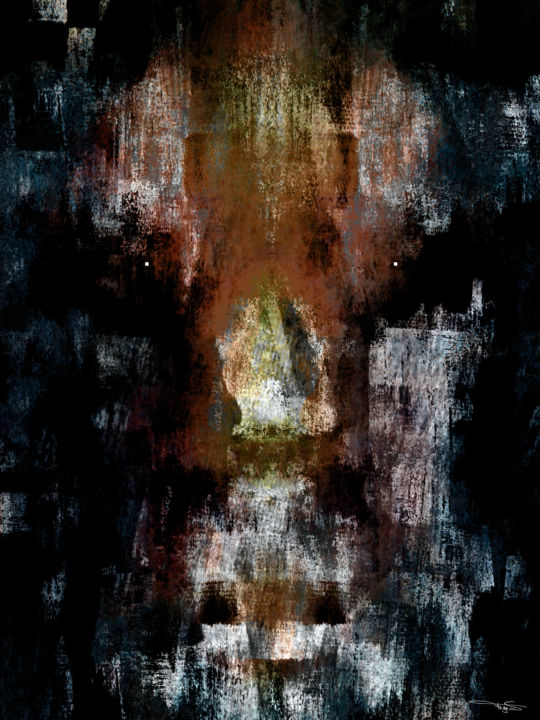 Digital Arts titled "MEDITATION" by Tegas, Original Artwork