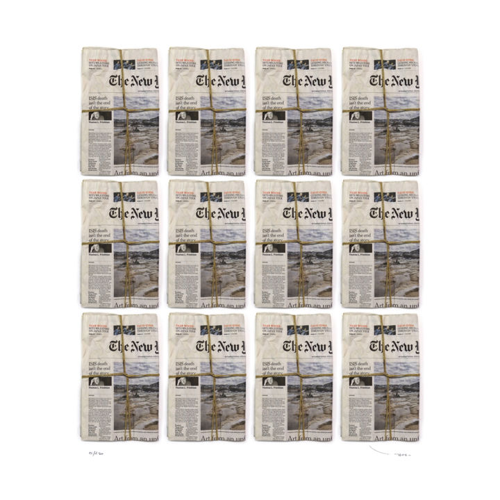 Gravures & estampes intitulée "Tehos - twelve New…" par Tehos, Œuvre d'art originale, Impression numérique