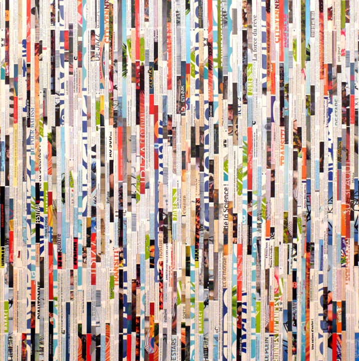 Цифровое искусство под названием "Follow the Line" - Tehos, Подлинное произведение искусства, Другой