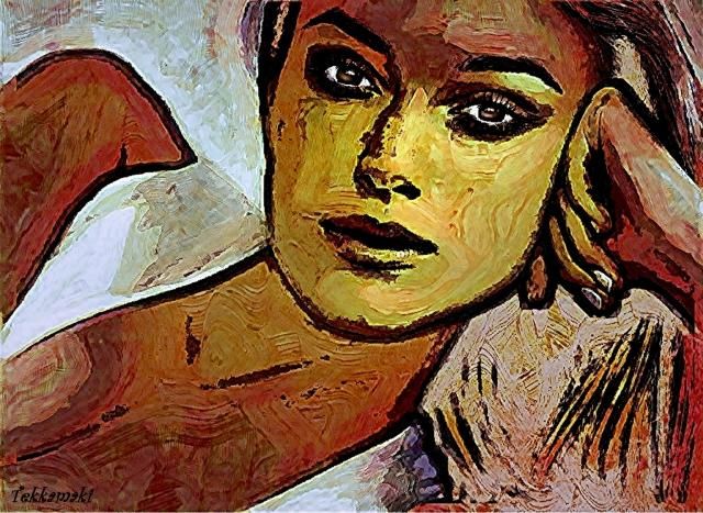 Digital Arts titled "Keira Knightley" by Tekkamaki, Original Artwork, Other