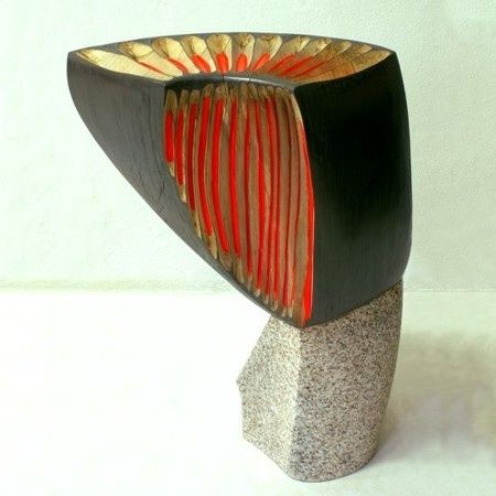 Sculpture intitulée "Desert Flower" par Telmo Mota, Œuvre d'art originale, Techniques mixtes