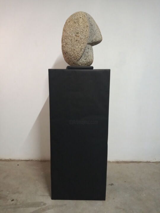 Скульптура под названием "Los horizontes" - Teófilo Reyes, Подлинное произведение искусства, Камень