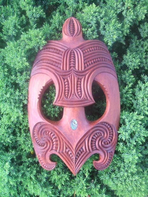 Γλυπτική με τίτλο "Maui" από Teraimana Tahiata, Αυθεντικά έργα τέχνης