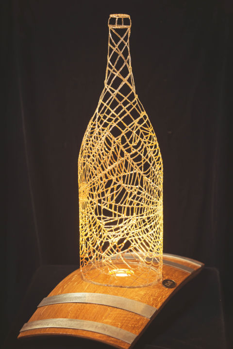 Sculpture intitulée "Huit" par Terence Stewart, Œuvre d'art originale
