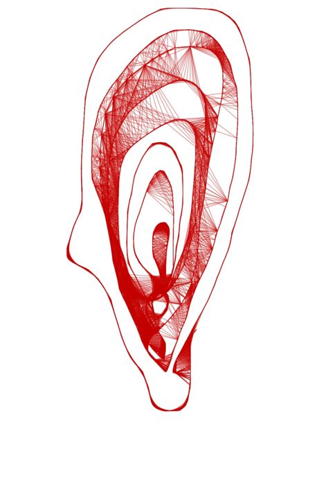 Digital Arts titled "No. 24 (the ear)" by Tereza Vrdoljak, Original Artwork