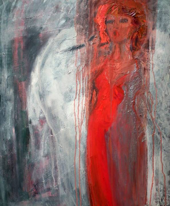 Painting titled "Rinashero" by Tereza Ziko, Original Artwork