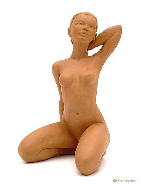 Sculpture intitulée "sculpture nu : femm…" par Solenn Hart, Œuvre d'art originale