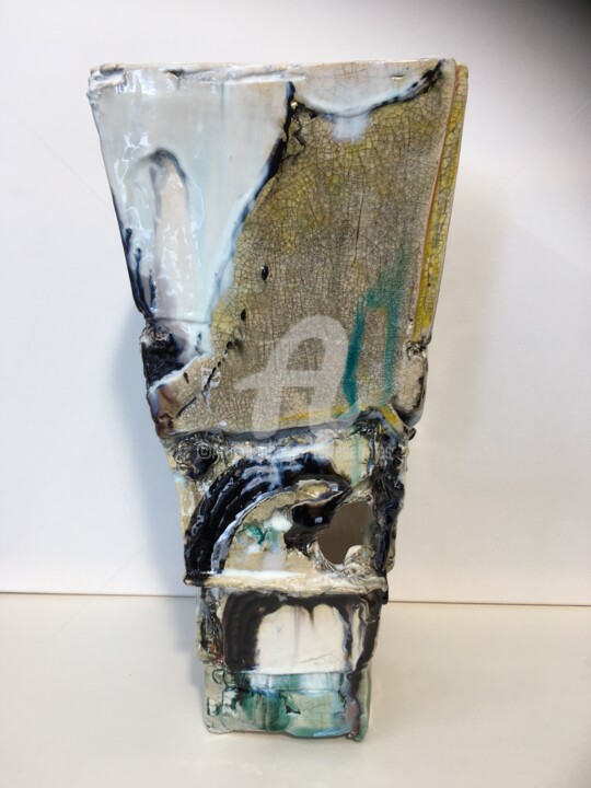 Design intitolato "Vase" da Gerard Leclercq, Opera d'arte originale, Argilla