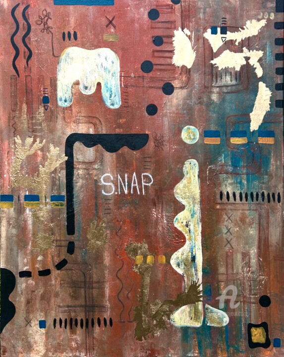 Malarstwo zatytułowany „Sleep” autorstwa Tessa Paul, Oryginalna praca, Akryl