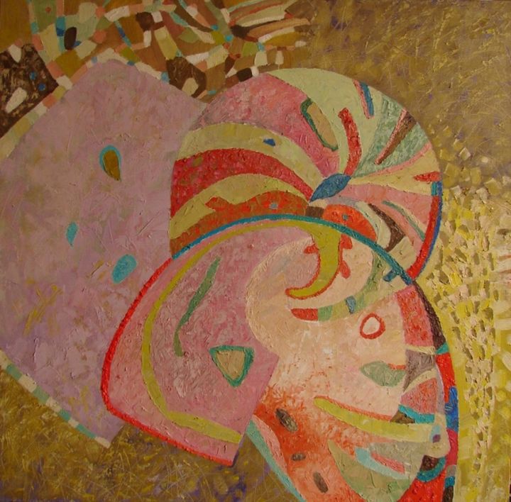 Pintura intitulada ""Shells"" por Tetiana Shuliak, Obras de arte originais, Óleo