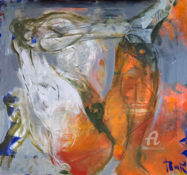 Картина под названием "Behold" - Tetiana Tarasenko, Подлинное произведение искусства, Масло