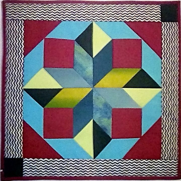Textile Art με τίτλο "Etoile" από Danièle Forte, Αυθεντικά έργα τέχνης