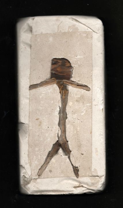 雕塑 标题为“figurine” 由Thierry Thomassin, 原创艺术品, 石膏