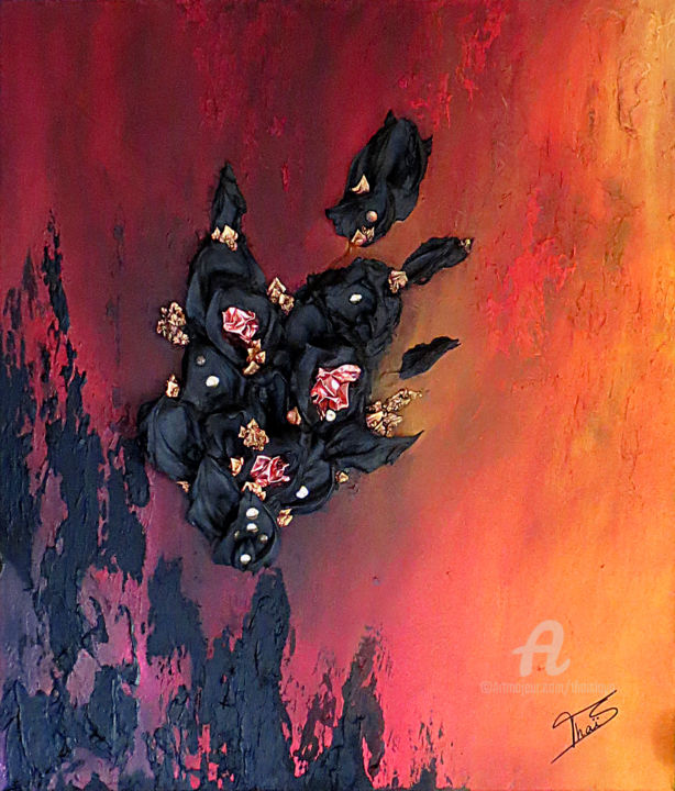Peinture intitulée "Styr-Owm.jpg" par Thaïs, Œuvre d'art originale, Acrylique