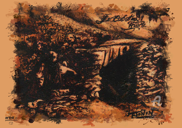Incisioni, stampe intitolato "Le Baggiure (La Cab…" da Thalita Tonon (SottoSopra), Opera d'arte originale, Altro
