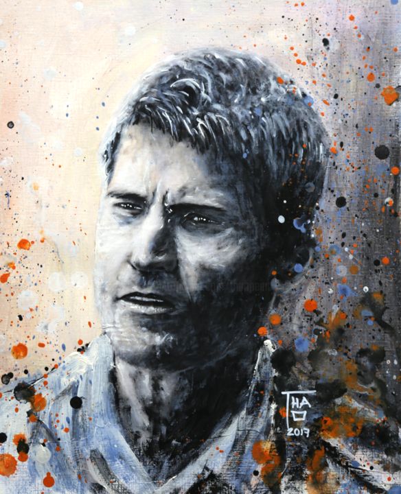 Painting titled "Jaimie Lannister" by Thao, Original Artwork, Acrylic