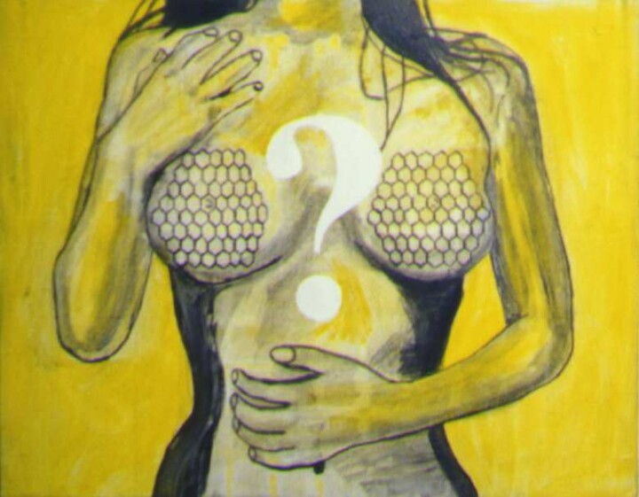 Drawing titled "Cancer #2" by The Lilith Gallery Alexander Moffat'S, Original Artwork