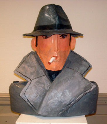 Sculpture titled "maffieu" by Thérèse Brandeau, Original Artwork