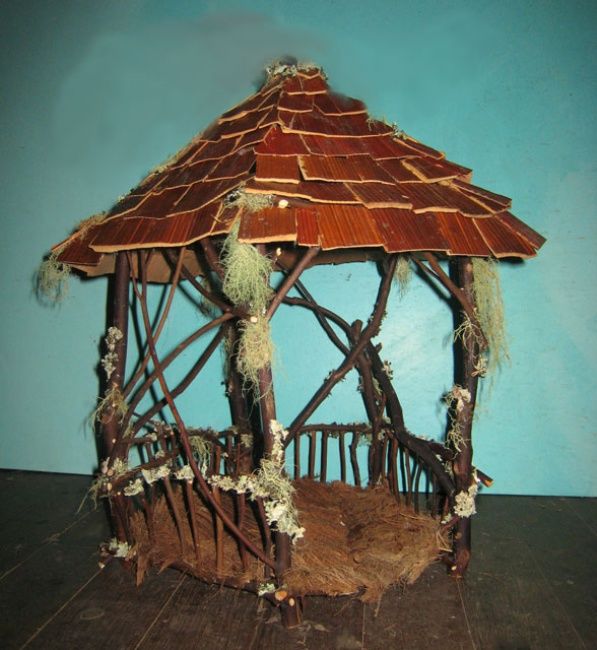 Artcraft titled "Fairy Gazebo" by Gifts From The House Of Whimsy, Original Artwork