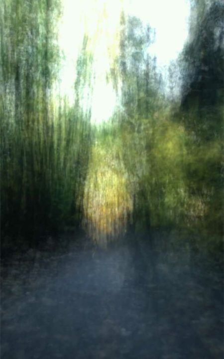 Photography titled "Greenwood-gate" by Theodore Fedoruk, Original Artwork, Digital Photography