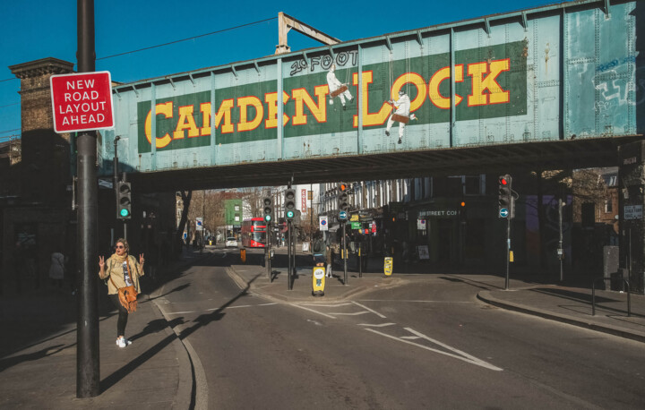 Photography titled "Camden Lock" by Theofilos Koutroumanis, Original Artwork, Digital Photography