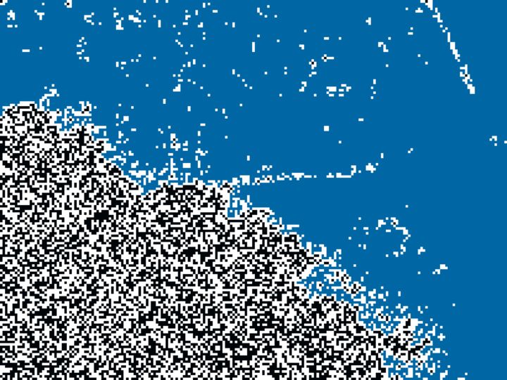 Arts numériques intitulée "less is more" par Théognis, Œuvre d'art originale, Peinture numérique