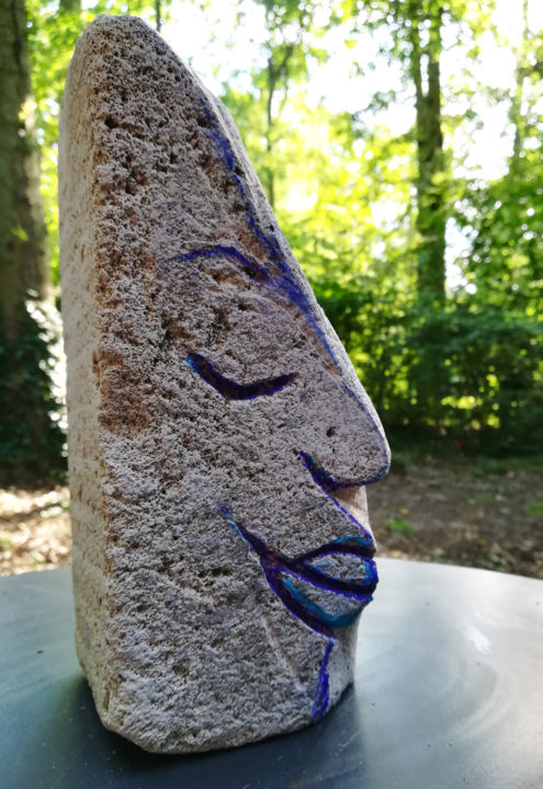 Sculpture titled "Haut relief Tridime…" by Frederic Therisod, Original Artwork