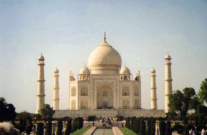 Fotografia intitolato "Inde_Taj Mahal" da Thierry Angot, Opera d'arte originale