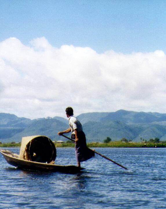 Fotografia intitolato "Myanmar_Inle" da Thierry Angot, Opera d'arte originale