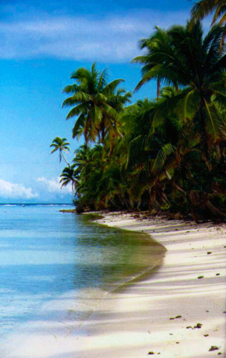 Fotografia zatytułowany „Tetiaroa (Polynésie)” autorstwa Thierry Angot, Oryginalna praca