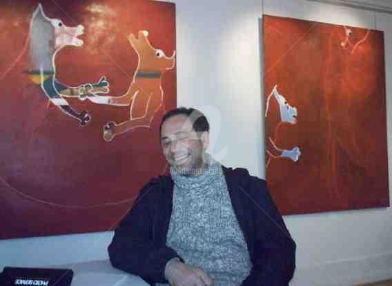 Painting titled "Thierry DEROSIER" by Thierry Derosier, Original Artwork