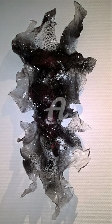 Sculpture titled "Fado" by Thierry Fromenteau, Original Artwork, Plastic