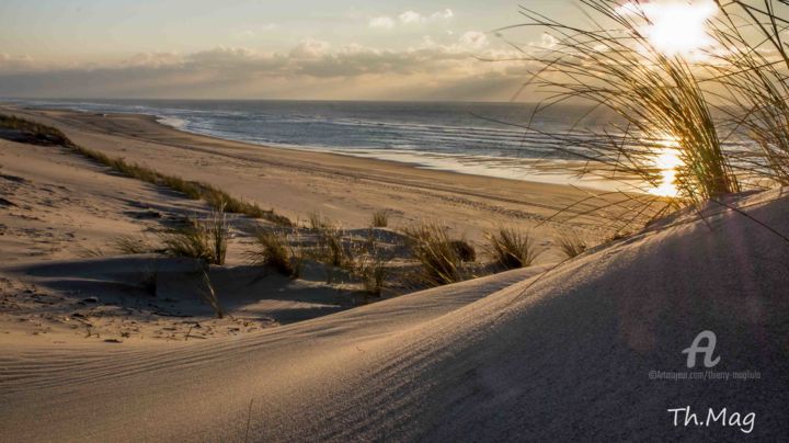 Photography titled "Dune sur l'Océan" by Thierry Magliulo (Th.Mag), Original Artwork