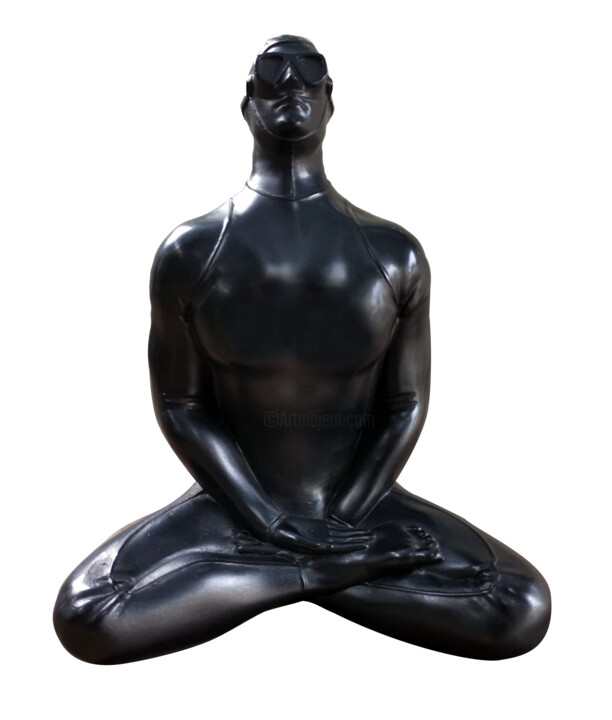 Skulptur mit dem Titel "Résilience" von Thierry Trivès, Original-Kunstwerk, Bronze